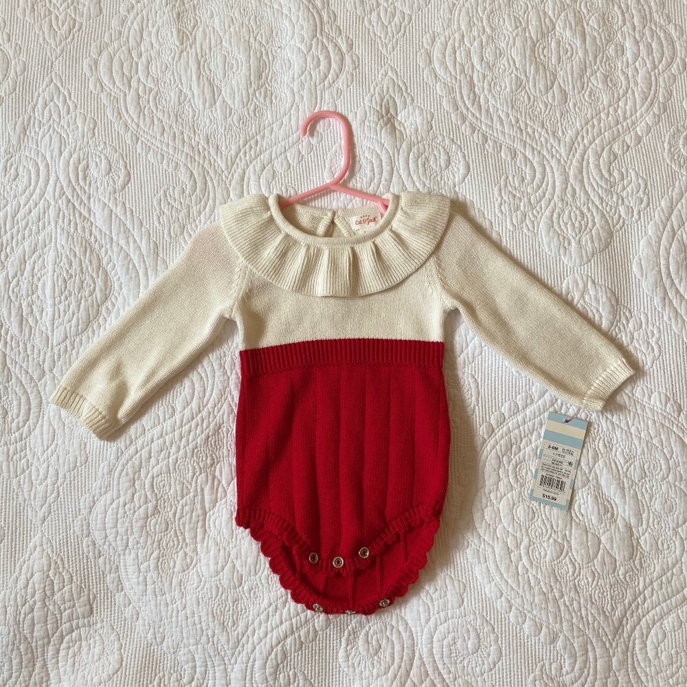 NWT Cat and Jack 3-6 month outfit